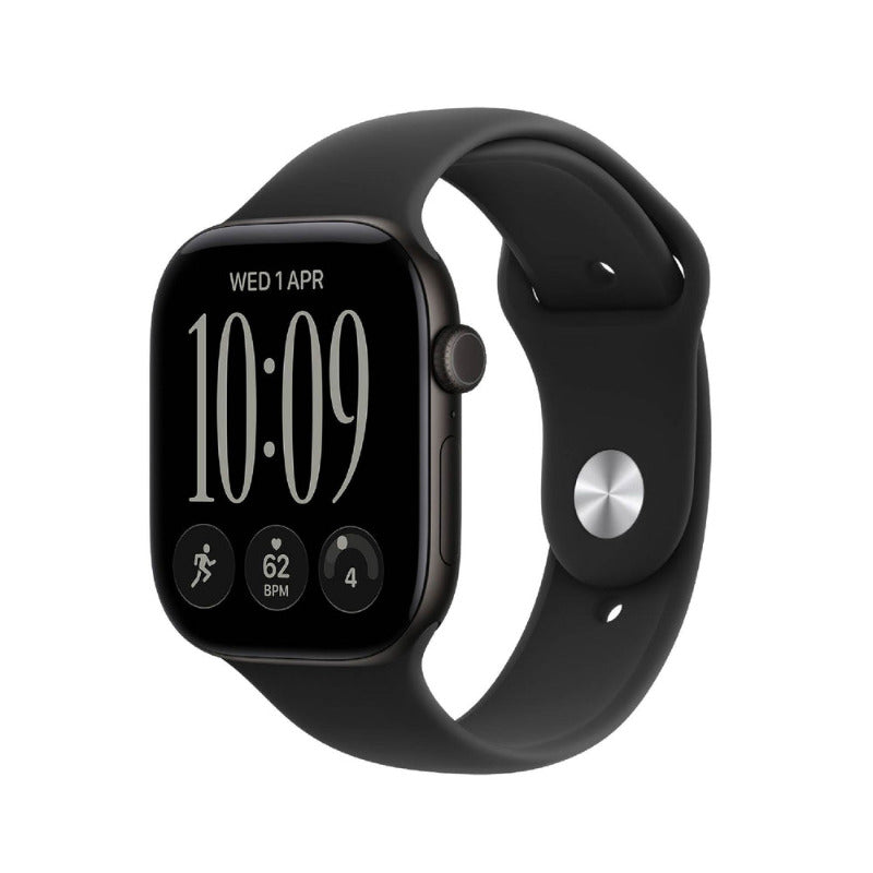 Apple Watch S 12 GPS 46mm Black Aluminium Case with Black Sport Band - M/L