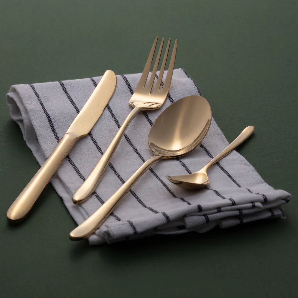 Arshia TM1401GS-3016, Premium Stainless Steel Cutlery Set – 50pcs