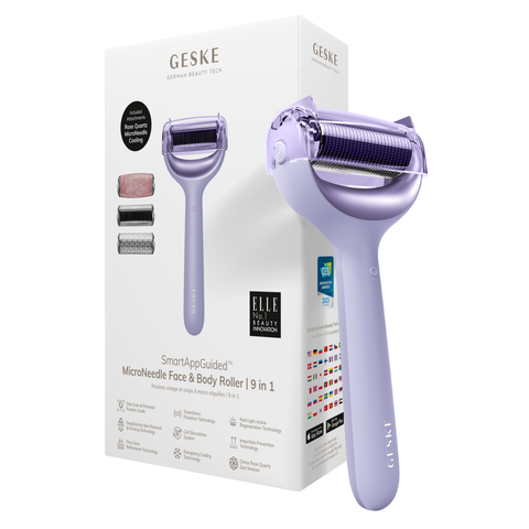GESKE Micro Needle Face & Body roller 9 in 1 Gray 42