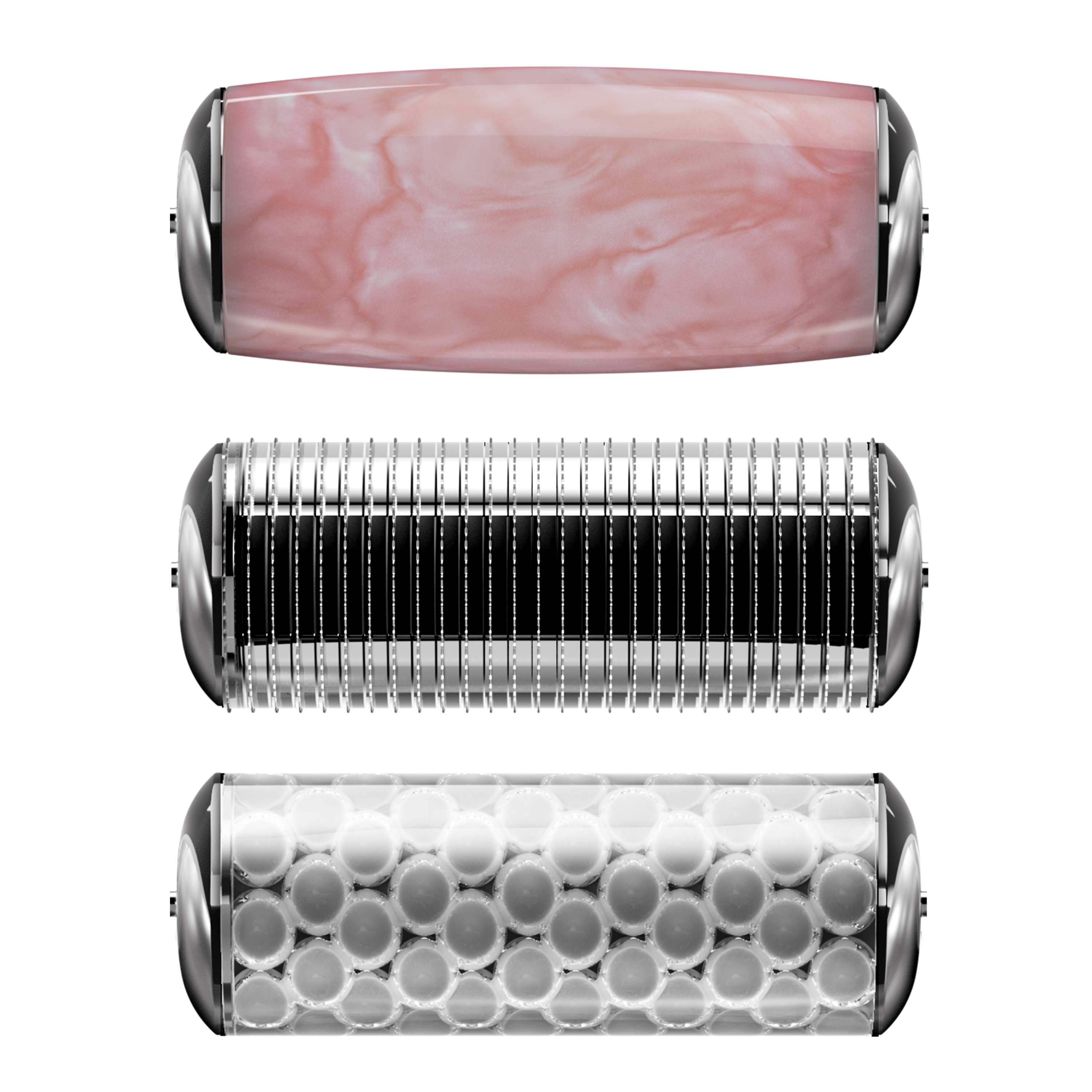 GESKE Micro Needle Face & Body roller 9 in 1 Gray 42