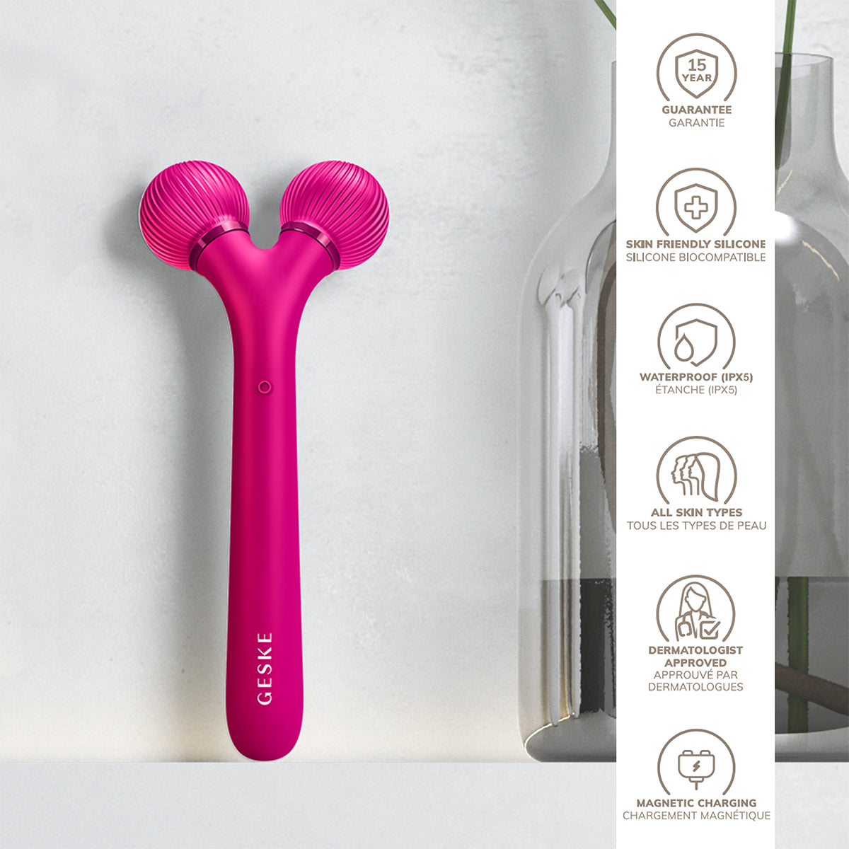 Sonic Facial Rolle - 4 in 1