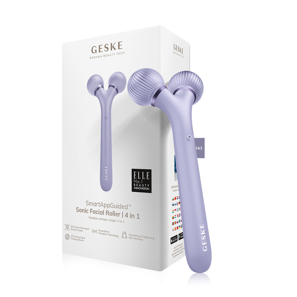 Sonic Facial Rolle - 4 in 1