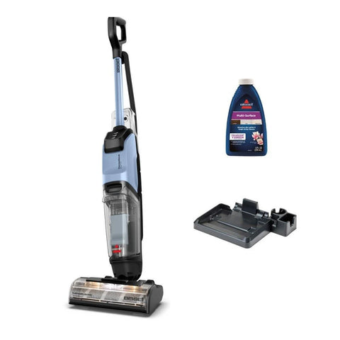 Bissell CrossWave Corded Vacuum Cleaner, 340W, 0.75L, 4088K – White/Blue
