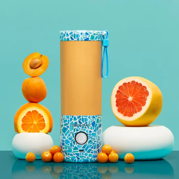 Blendjet V2 Portable Blender - World's Most Powerful Compact 16Oz BPA Free Blender - Print - Mosaic