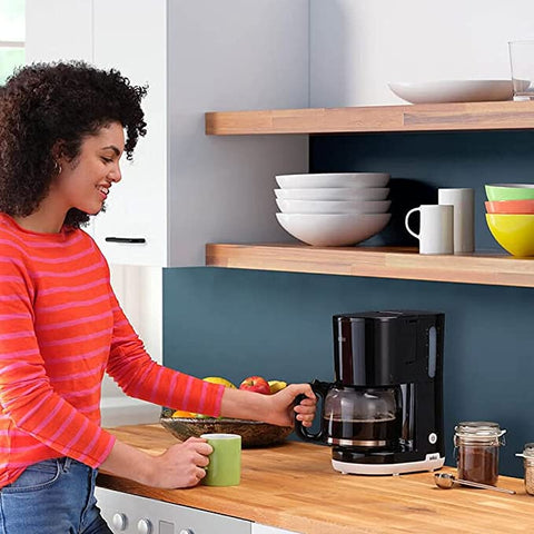 Braun Breakfast 1 Coffee Maker, 1000W Black, Kf1100Bk