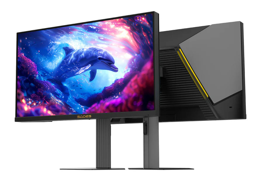 Sades BN-Dolphin Mini SA-F01Q25 24.5'' 2K QHD IPS Flat Gaming Monitor - Black