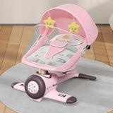Electric Baby Swings for Infants to Toddler Indoor Portable Baby Swing for Babies Boys Girls with 4 Sway Speeds,4-Speed Timer Baby Rocking Chair