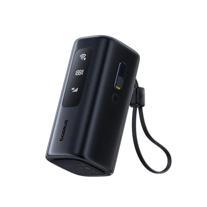 Baseus EnerGeek GX11 MiFi Power Bank 20000 mAh 67W - Cosmic Black