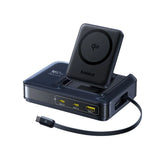 Baseus Nomos Qi2 5-in-1 Desktop Charger 140W - Black