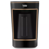 Beko, Turkish Coffee Maker 580W, 1.1L – CookSense Technology, Anti-Spill, 5-Cup Capacity (Black/Copper)