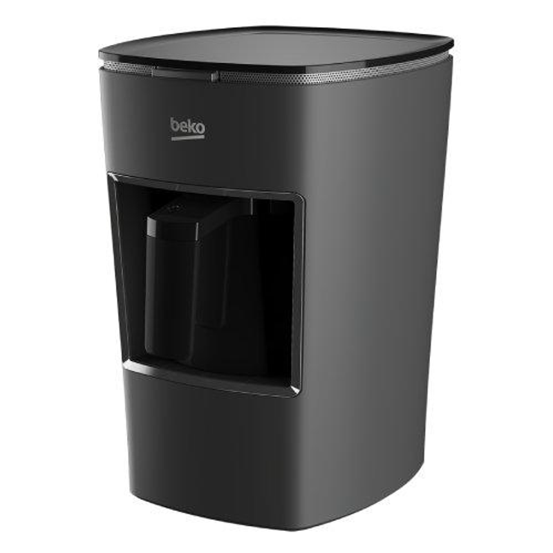 Beko Turkish Coffee Maker BKK 2300 – 670W, 1.2L, Anti-Spill, Single Button Control, Grey