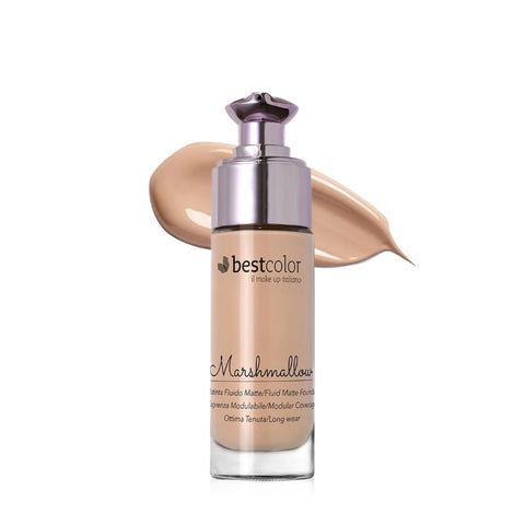 Best Color Fluid Matte Marshmallow Foundation - NO.02