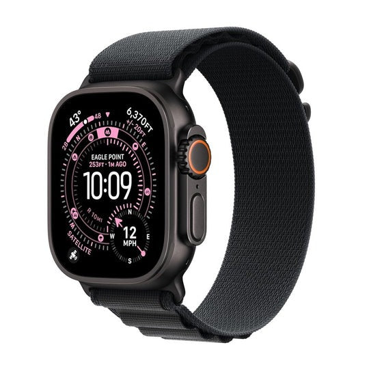 Apple Watch Ultra 3, 49mm, Black Titanium Case (GPS+Cellular)