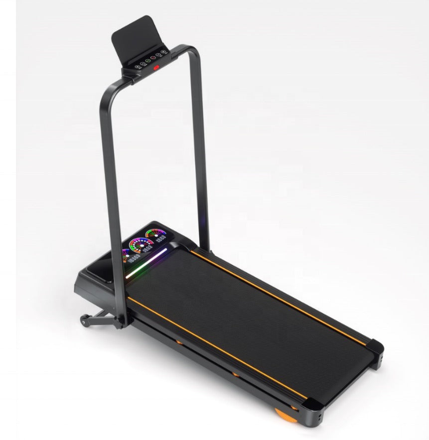 Black Bull 12% Auto Incline Walking Pad Treadmill with Handrail and Bluetooth