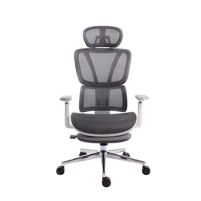 Black Bull Ergonomic Mesh Gaming & Office Chair with Footrest