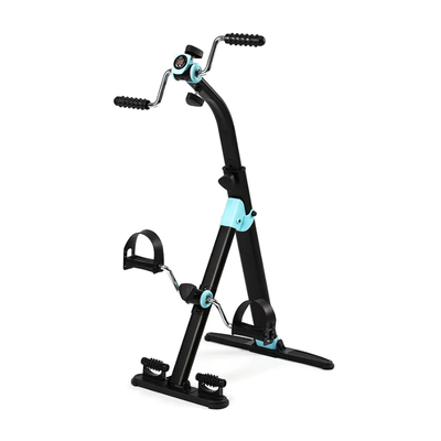 Black Bull Foldable Mini Exercise Bike for Home Office Indoor Use