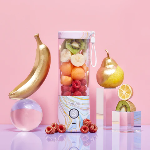 Blendjet V2 Portable Blender 16oz, Smoothie Maker, Fruit Blender, BPA-Free, 475ml, Sports Bottle, USB-C Rechargeable - Geode