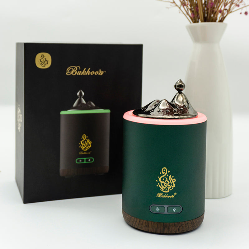 KKF, Exquisite Mountain Bukhoor Burner and USB Rechargeable Incense Diffuser
