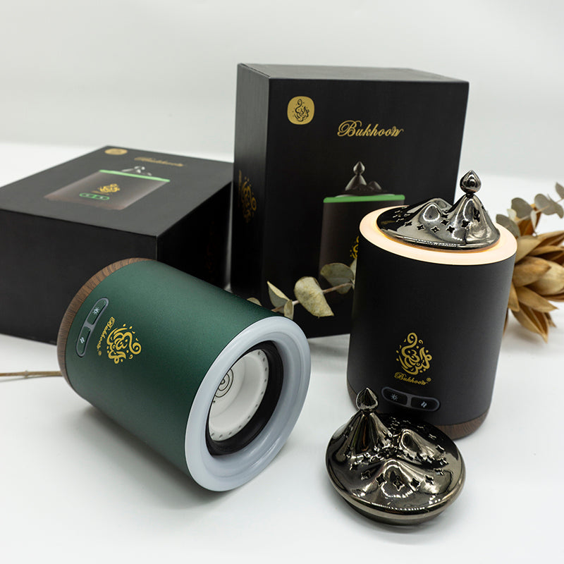 KKF, Exquisite Mountain Bukhoor Burner and USB Rechargeable Incense Diffuser