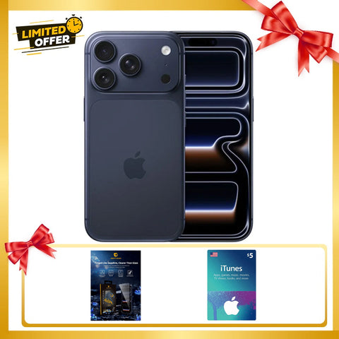 Apple iPhone 17 Pro Max 512 GB with Liberty Guard Screen Protector with iTunes Gift Card - $5 (USA)