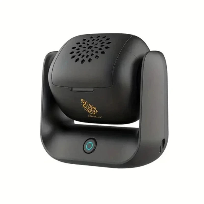 Rechargeable Electric Bukhoor Burner with Rotating Head & Auto Shut-Off