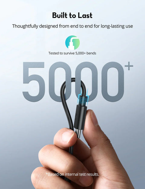 RAVPower RP-CB068, 2m Type-C to Type-C Cable TPE (Black)