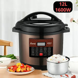 Sumo SPC-112, 12L Electric Pressure Cooker 1600W with 12 Preset Cooking Programs