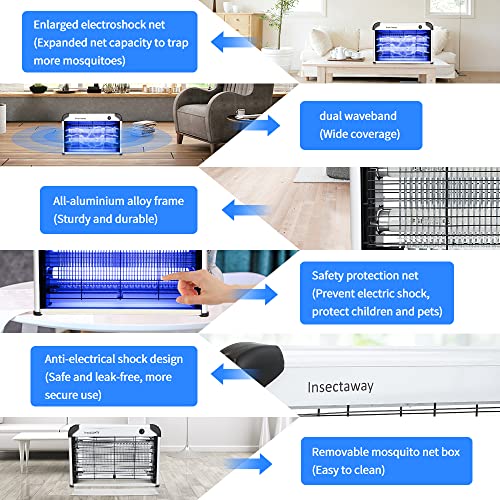 Double Tube UV Electric Mosquito Killer - 12W