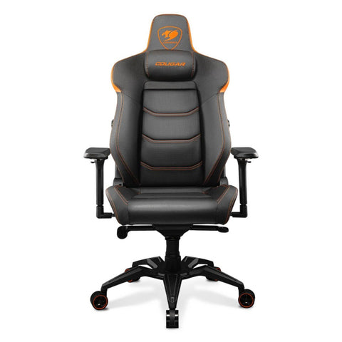 Cougar Armor Evo Gaming Chair - Breathable PVC Leather / 4D / Orange
