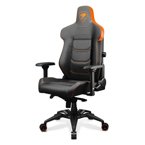 Cougar Armor Evo Gaming Chair - Breathable PVC Leather / 4D / Orange