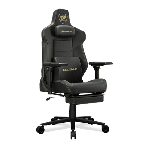 Cougar Gaming Chair Armor Evo M, Breathable Premium PVC Leather, 5D Adjustment Black / Gold