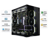 Custom Gaming PC, Intel Core i9-14900KF, RTX 5080 16GB GDDR7, 32GB DDR5, 2TB NVMe SSD, Windows 11 Pro