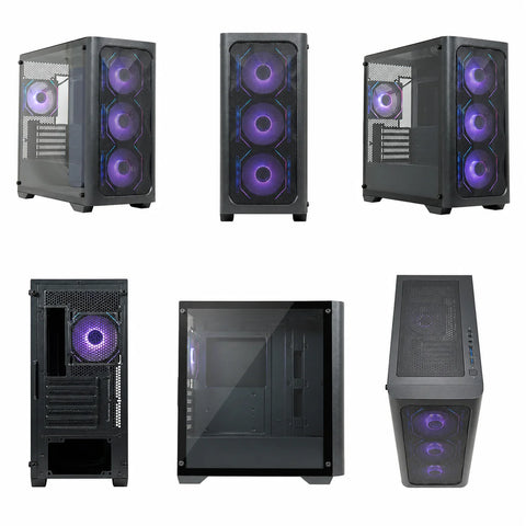 Custom Gaming PC with Intel Core i5-12400F, RTX 3050 6GB, 16GB RAM, 1TB NVMe SSD & Windows 11 Pro