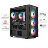 Custom Gaming PC with Intel Core i5-12400F, RTX 5050 8GB, 16GB DDR5 RAM, 1TB NVMe SSD & Windows 11 Pro