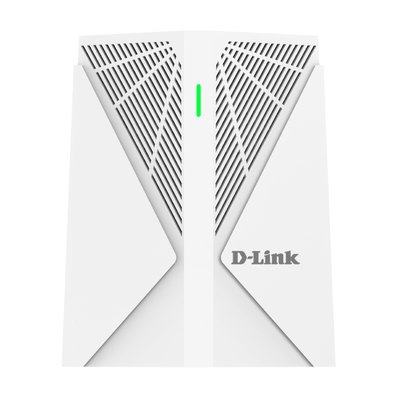 D-Link wireless router on a white background