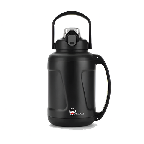 D.Kadi KD7067, Gym Outdoor Sports Vacuum Water Bottle 1500ml