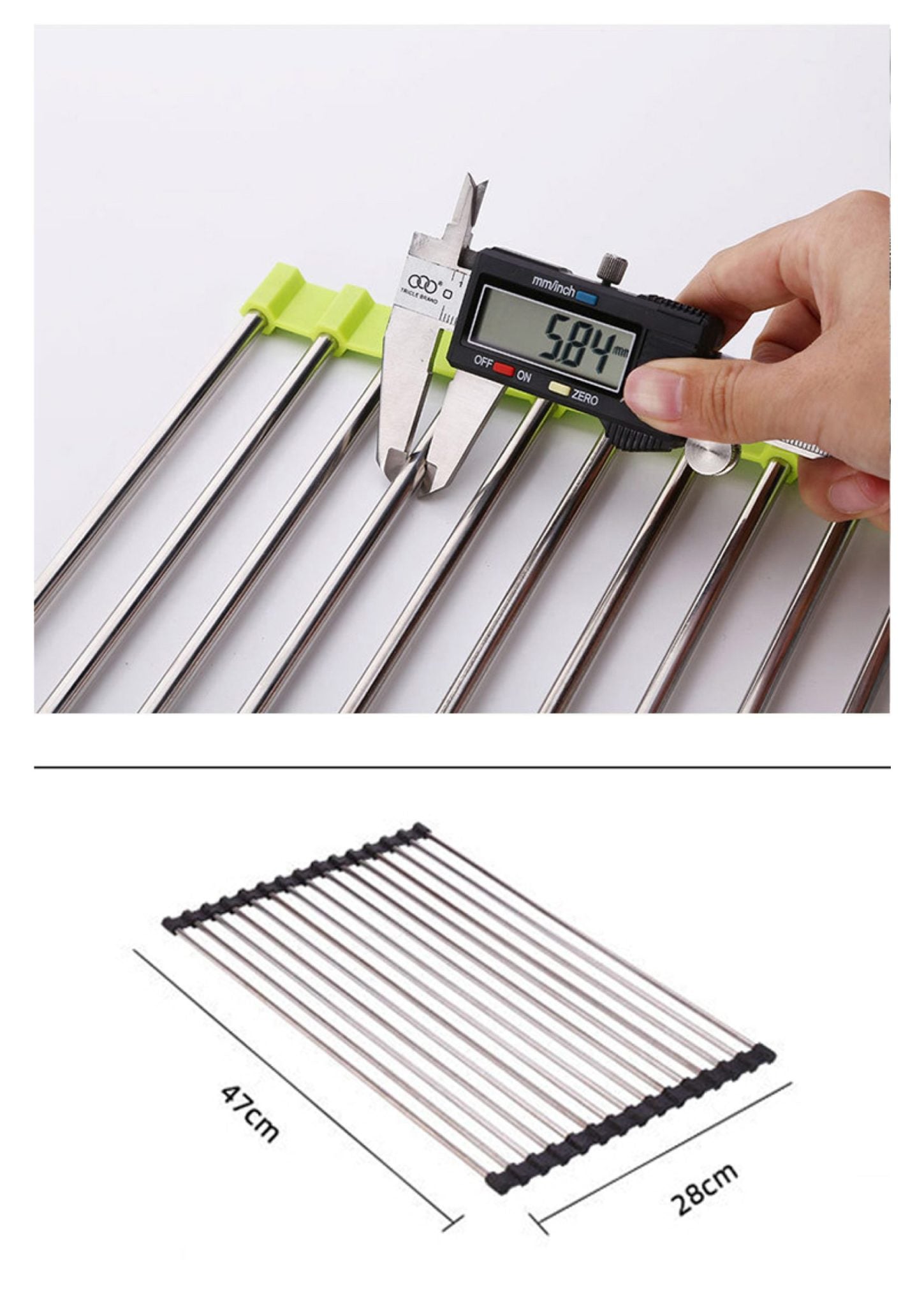 Rollup Dish Dring Rack