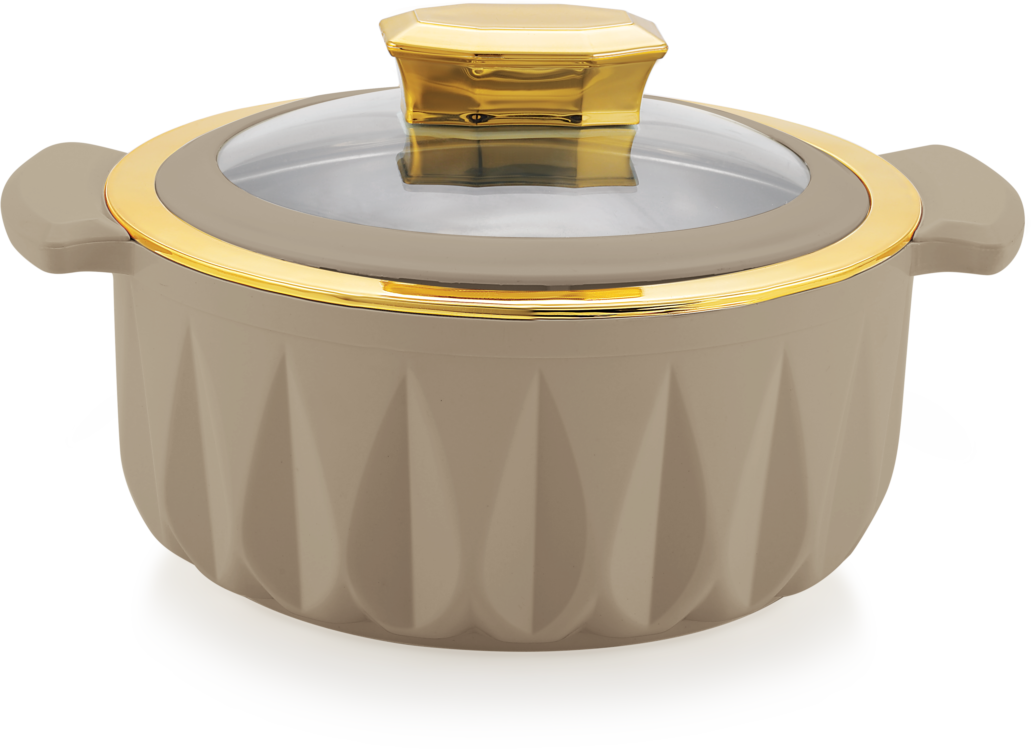 Daewoo Thermoware Casserole Set – 3 Pieces (3.2L, 2.4L, 1.8L)