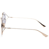 Dior Stellaire 2 Gold Geometric Ladies Sunglasses (DIORSTELLAIRE2/83I)