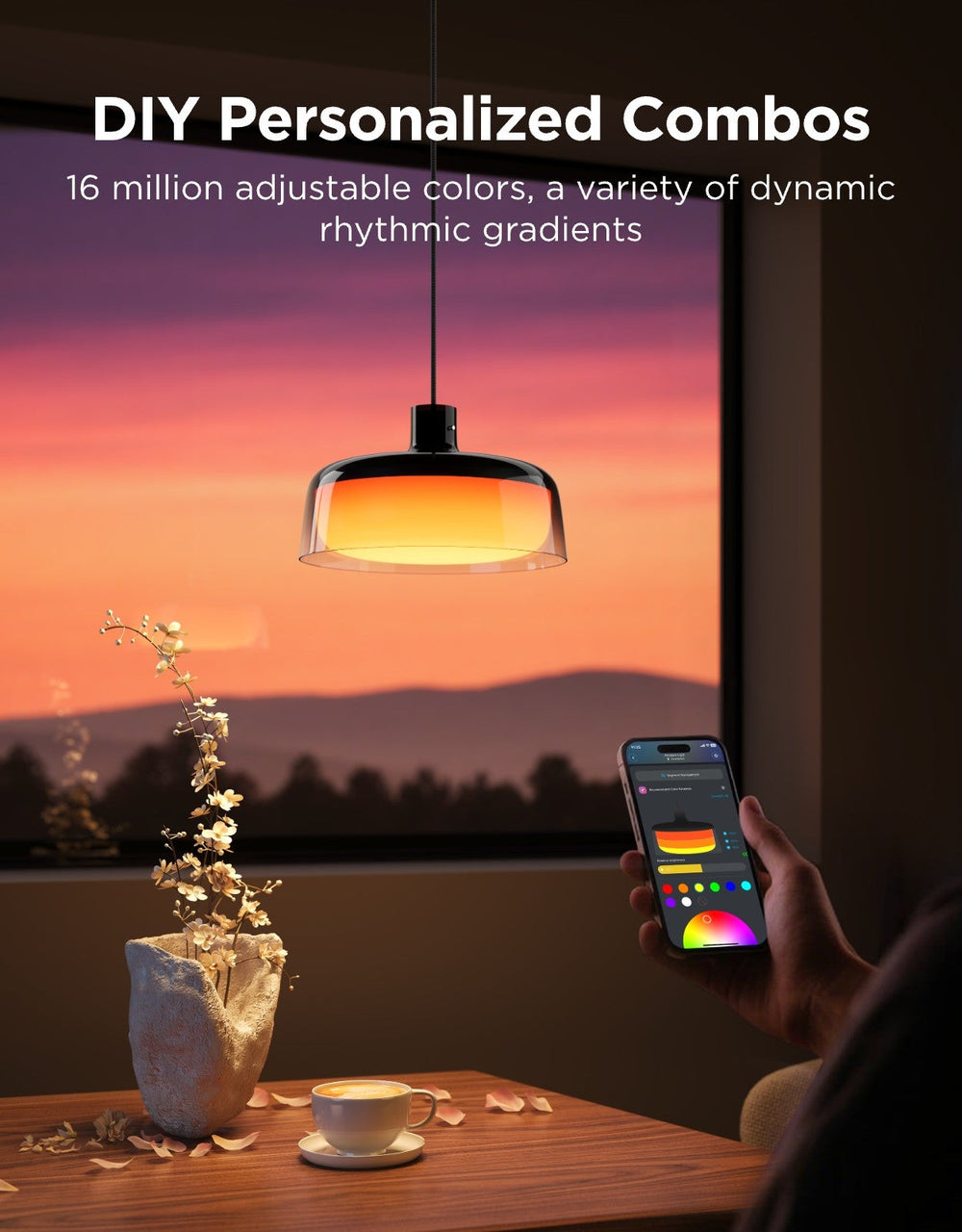 Govee RGBICWW Pendant light - H60C1