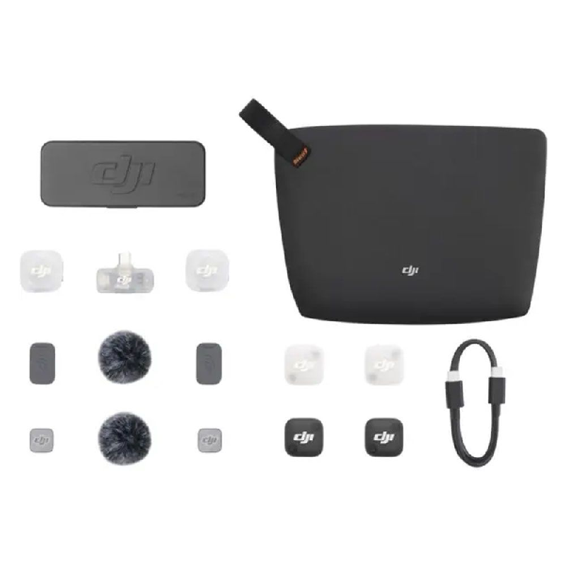 DJI Mic Mini 2 (2 TX + 1 Mobile RX + Charging Case)