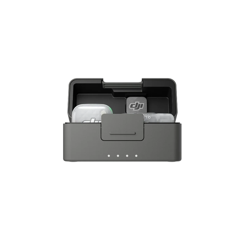 طقم ميكروفون لاسلكي DJI Mic Mini 2S – مرسل واحد مع مستقبل للهاتف الذكي