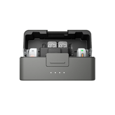 DJI Mic Mini 2S Wireless Microphone Kit – 2 Transmitters with Receiver & Charging Case