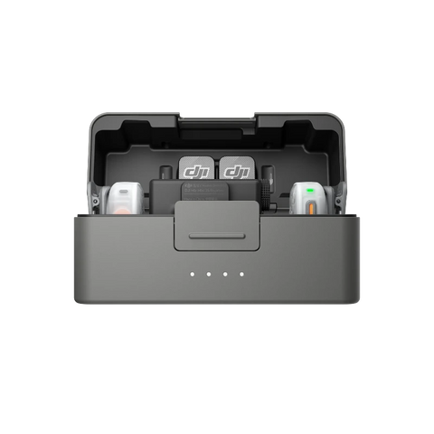 DJI Mic Mini 2S Wireless Microphone Kit – 2 Transmitters with Receiver & Charging Case