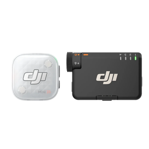 طقم ميكروفون لاسلكي DJI Mic Mini 2S – مرسل واحد ومستقبل واحد