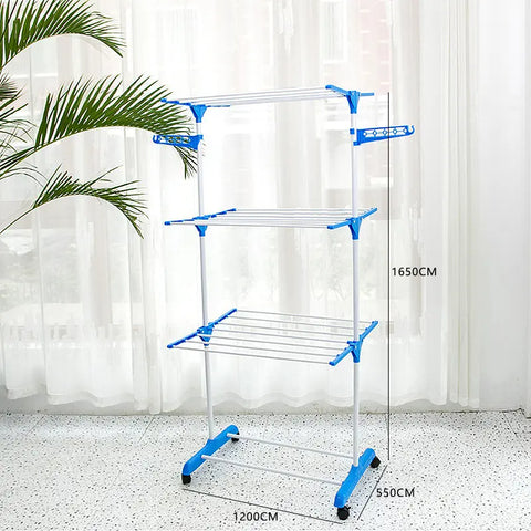 3-Tier Folding Clothes Hanger