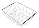 DISH DRYING RACK  SILVER