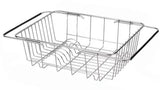 DISH DRYING RACK  SILVER