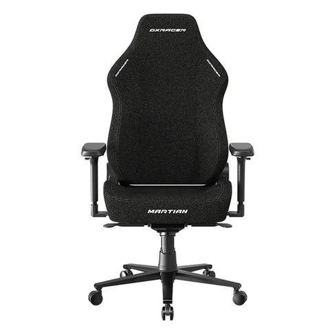 DXRacer Martian Series Electric Adjustable Backrest Large (Fabric) Gaming Chair - Black