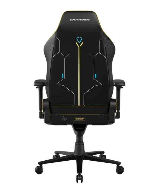 DXRacer MARTIAN Series Electric Adjustable Backrest XL Gaming Chair - Black/Yellow